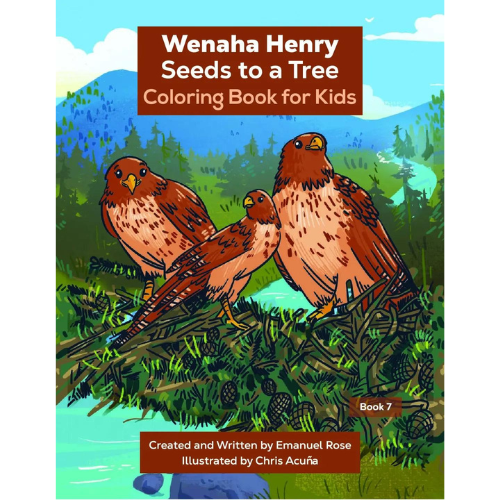 Children’s Coloring Book-Wenaha Henry Seeds to a Tree